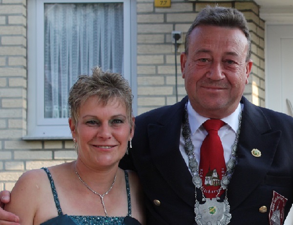 Hier Herbert und Manuela als Kronprinzenpaar.